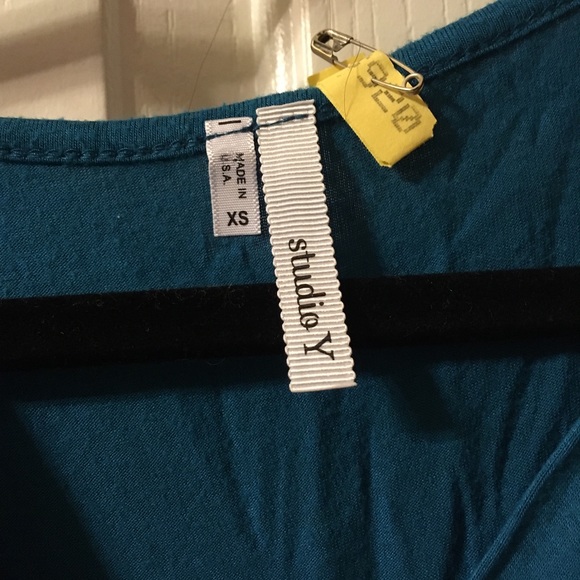 PRICE NEGOTIABLE Beaded Draped Blouse - Picture 5 of 6